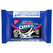 Zero Sugar Double Stuf Chocolate Sandwich Cookies, Snack Packs O3
