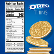 Thins Golden Sandwich Cookies, Family Size Q8