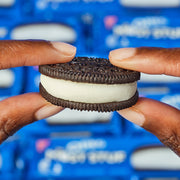 Mega Stuf Chocolate Sandwich Cookies, Family Size Q3