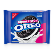 Double Stuf Chocolate Sandwich Cookies, Family Size N5