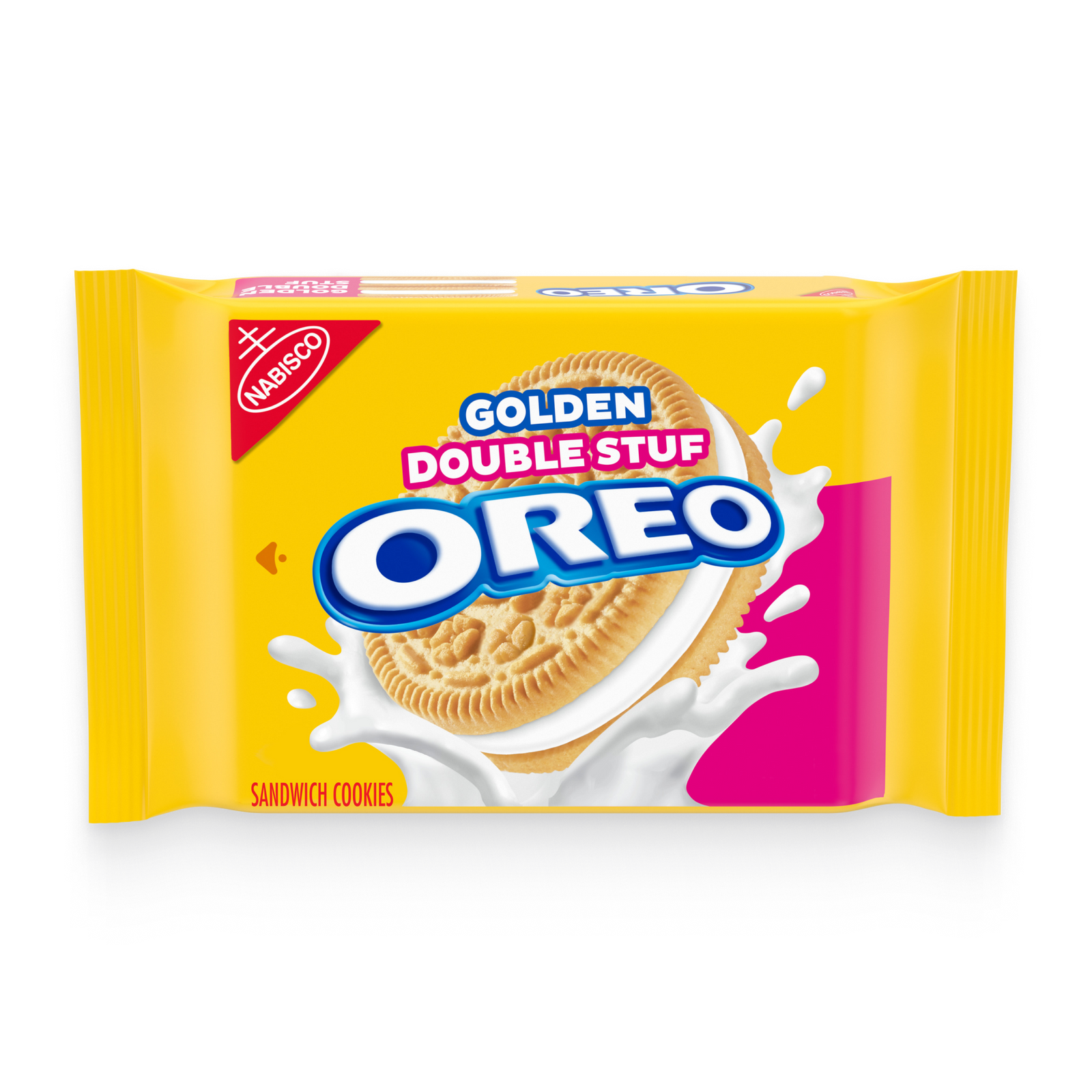 Golden Double Stuf Sandwich Cookies, Family Size N2