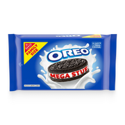 Mega Stuf Chocolate Sandwich Cookies, Family Size, 2 Pack P4
