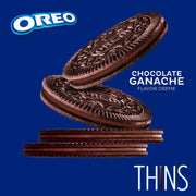 Thins Chocolate Ganache Creme Sandwich Cookies, Family Size P6