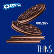 Thins Tiramisu Creme Chocolate Sandwich Cookies, Family Size P1