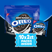 Zero Sugar Chocolate Sandwich Cookies, Snack Packs M8