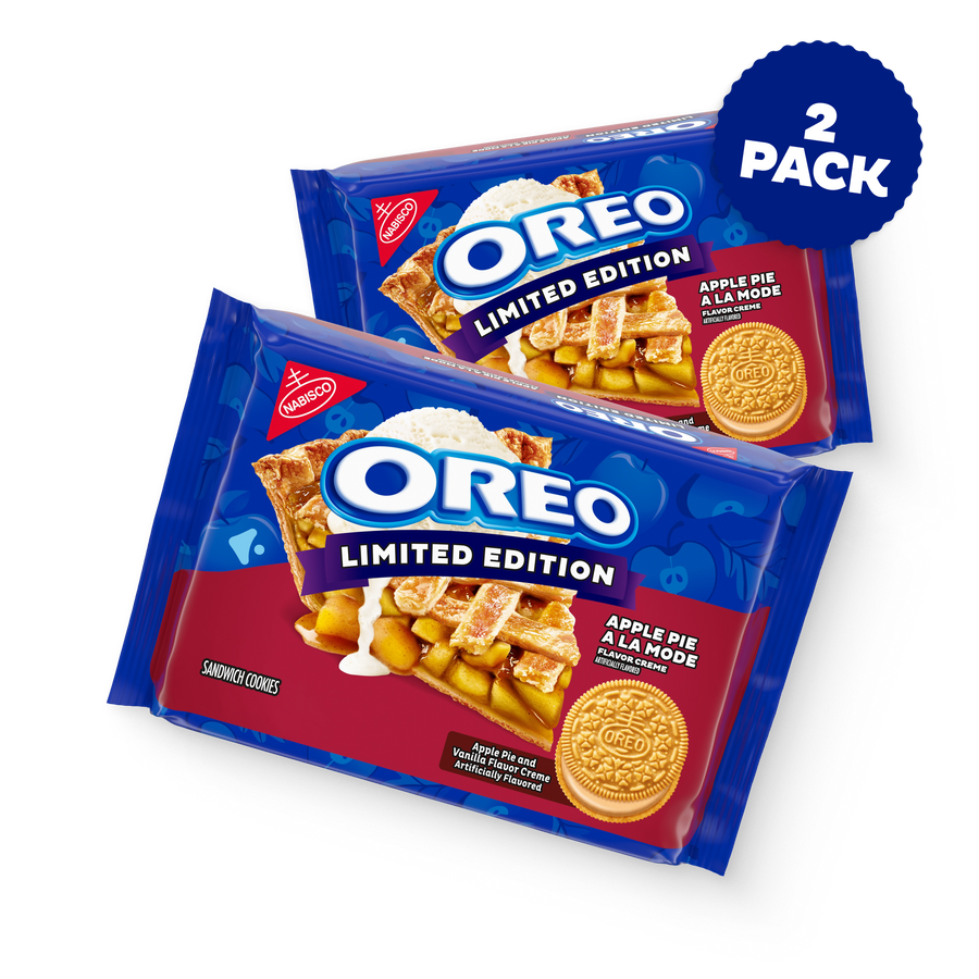 Apple Pie a la Mode Sandwich Cookies, Limited Edition, 2 Pack M3