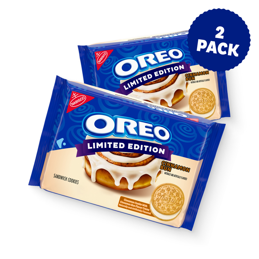 Cinnamon Bun Sandwich Cookies, Limited Edition, 2 Pack R9