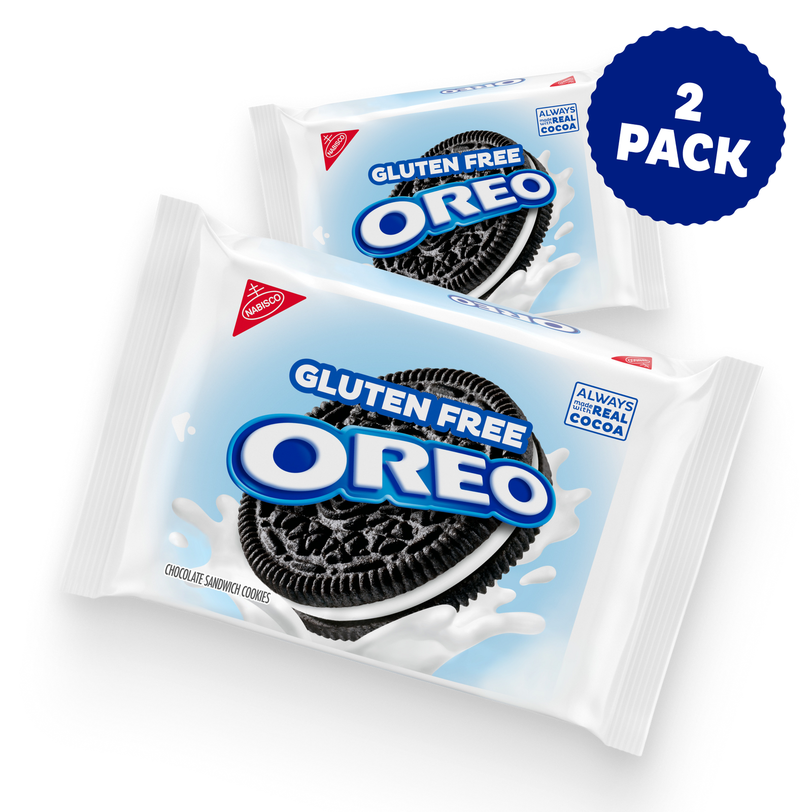 Gluten Free Chocolate Sandwich Cookies, 2 Pack M2