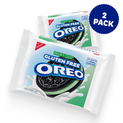 Gluten Free Mint Creme Chocolate Sandwich Cookies, 2 Pack P1