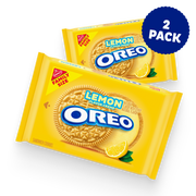 Lemon Creme Sandwich Cookies, Family Size, 2 Pack M6