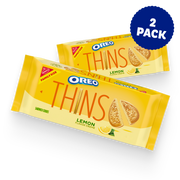 Thins Lemon Creme Sandwich Cookies, Family Size, 2 Pack N4