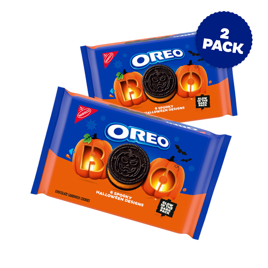 Orange Creme Halloween Cookies, Limited Edition, 2 Pack O4
