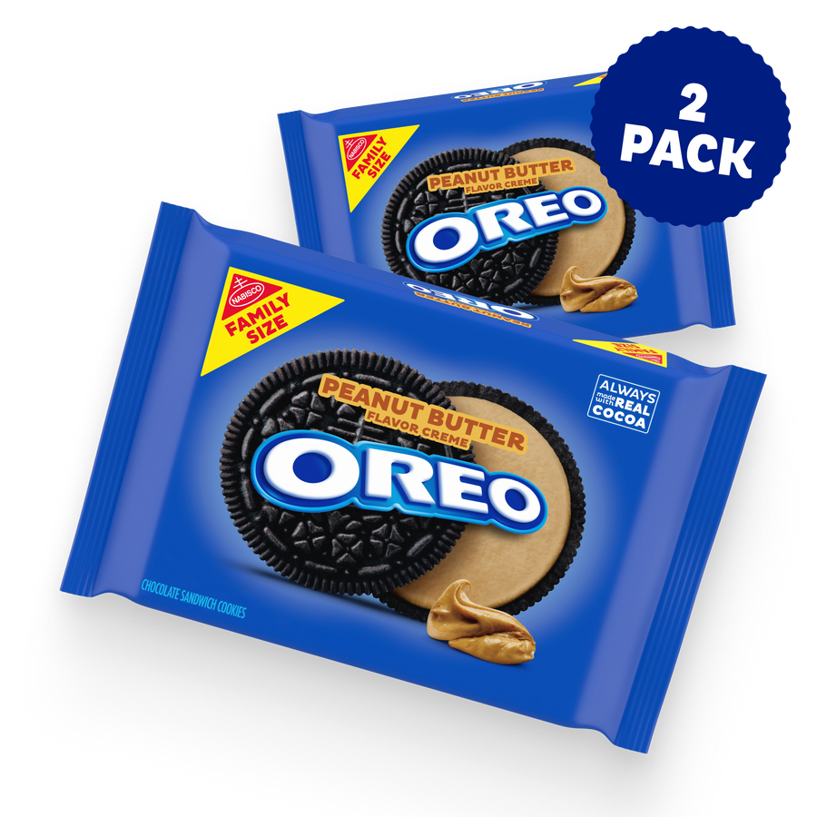 Peanut Butter Sandwich Cookies, Family Size, 2 Pack Q9
