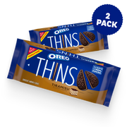 Thins Tiramisu Creme Chocolate Sandwich Cookies, Family Size, 2 Pack M2