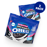 Zero Sugar Double Stuf Chocolate Sandwich Cookies, Snack Packs, 2 Pack N1