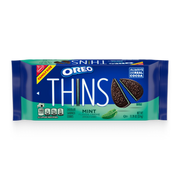 Thins Mint Creme Chocolate Sandwich Cookies, Family Size, 2 Pack R9