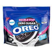 Zero Sugar Double Stuf Chocolate Sandwich Cookies, Snack Packs O3